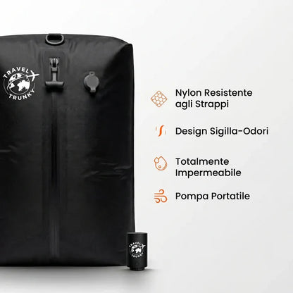 TravelTrunky GO + Pompa Omaggio